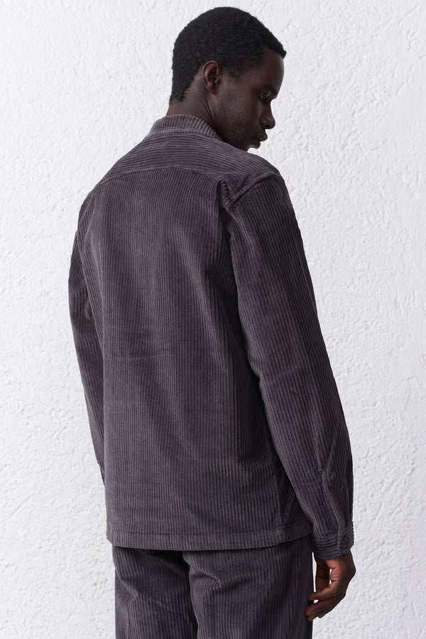 Overshirt in Velluto Rocciatore