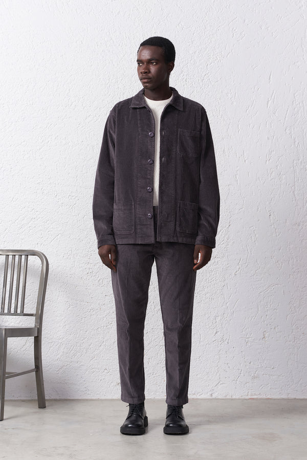 Overshirt in Velluto Rocciatore