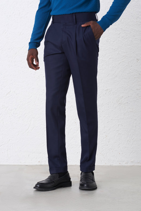 Pantalone High Twist Doppia Pince