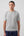 T-Shirt in Maglia con Taschino Grigio Melange