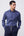 Camicia in puro lino collo francese Confort Fit