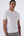 Maglia in filo con intarsio a rombo
