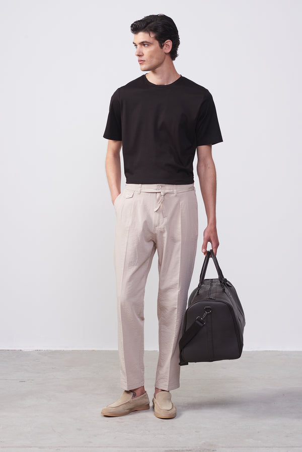 T-Shirt in Filo di Scozia