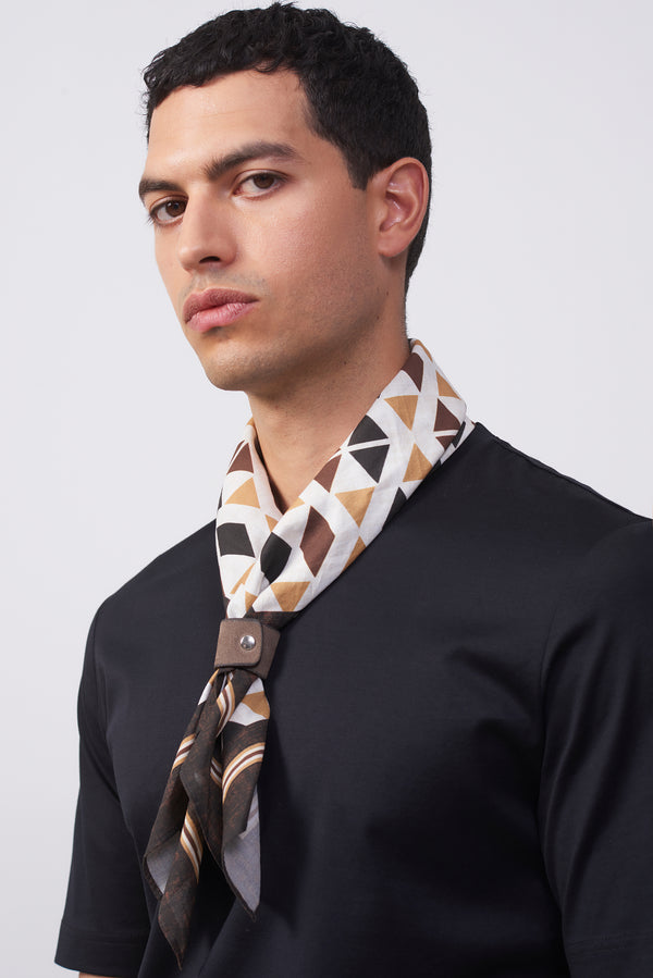 T-Shirt in Filo di Scozia