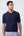 Polo in Tencel e Seta con Collo Aperto
