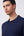Polo in Tencel e Seta con Collo Aperto