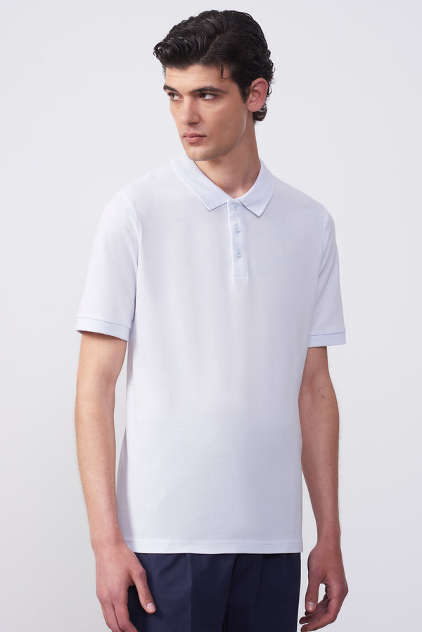 Polo in Piquet di Cotone