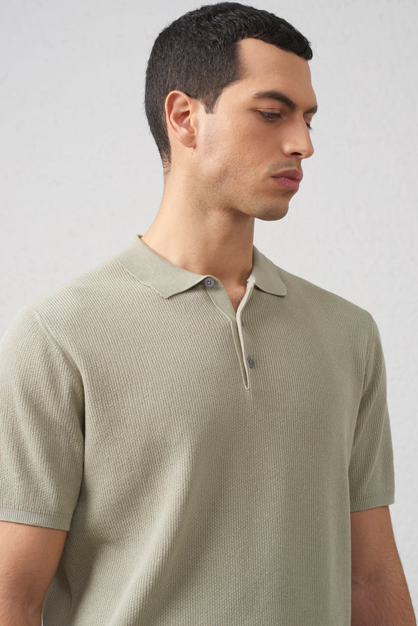 Polo  Cotone 2/60 Verde