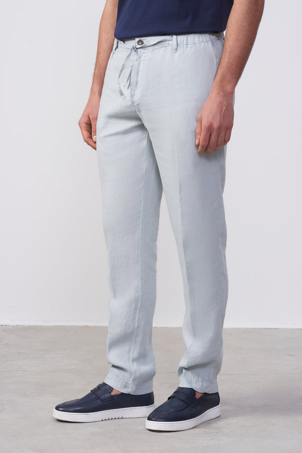 Pantalone  in Lino con Coulisse