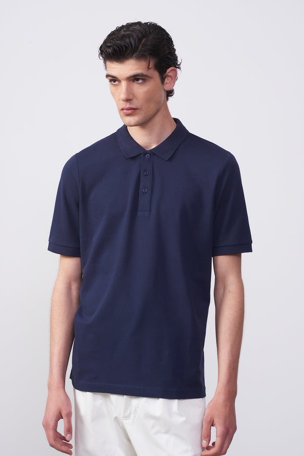 Polo in Piquet di Cotone