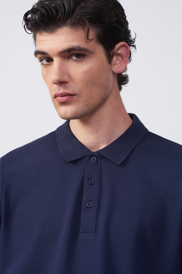 Polo in Piquet di Cotone