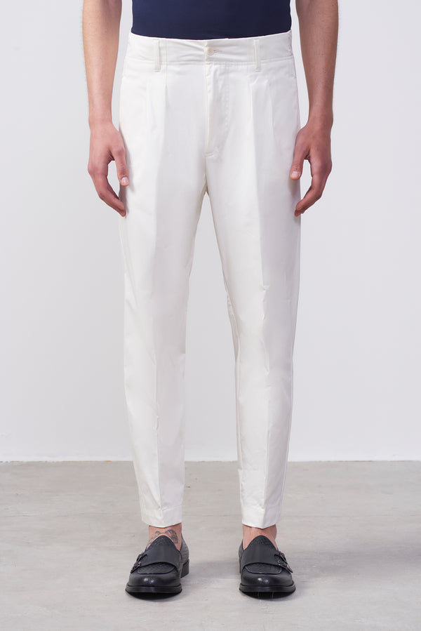 Pantalone  Doppia Pince Fit Carrot
