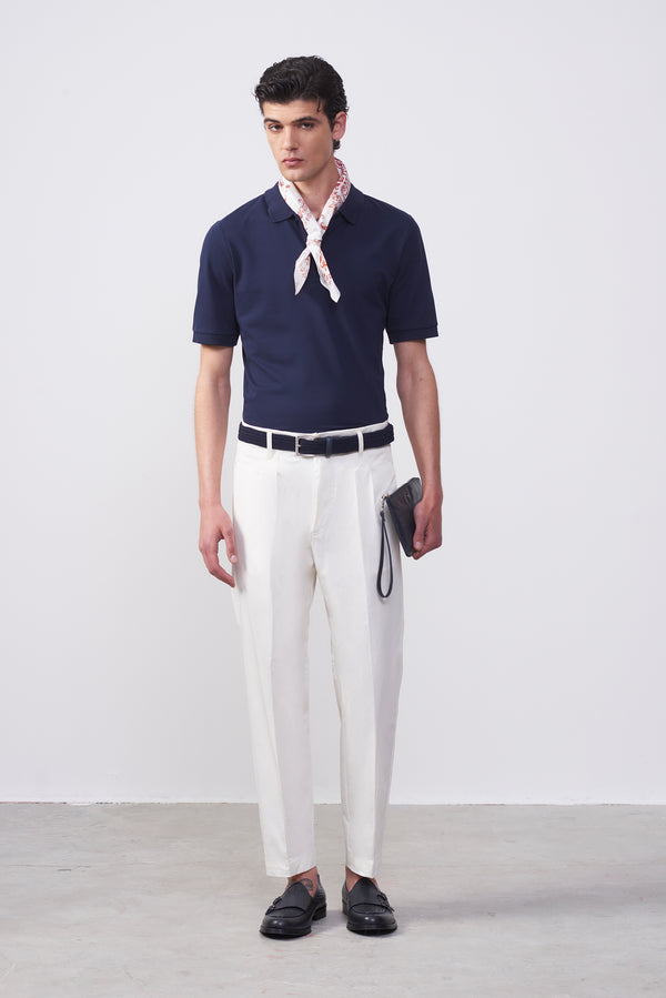 Pantalone  Doppia Pince Fit Carrot