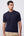 Maglia Blu in Filo con Seta