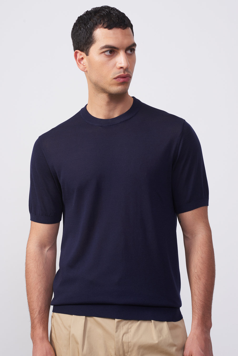 Maglia in Filo con Seta