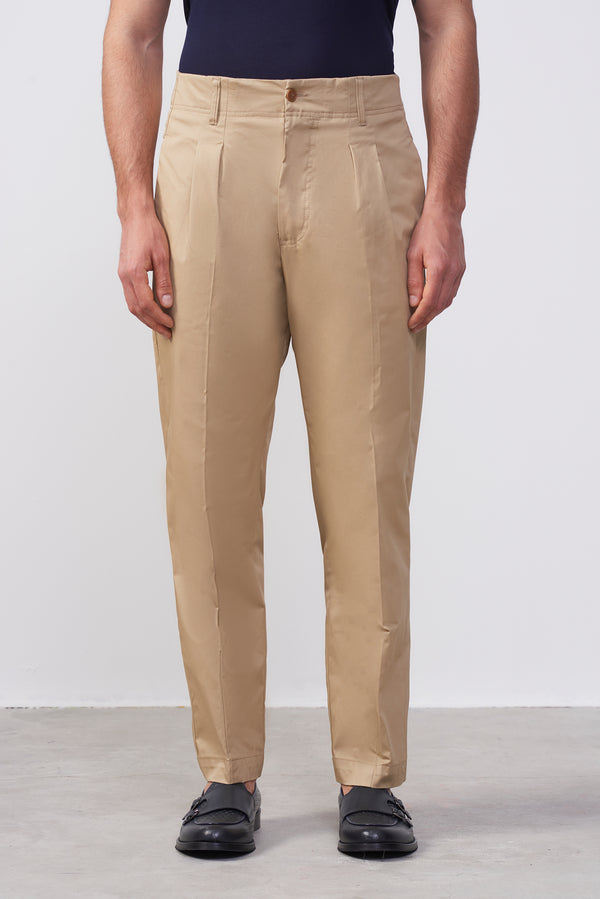 Pantalone  Doppia Pince Fit Carrot