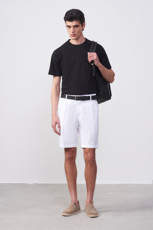 Maglia in Piqué di Cotone con Taschino