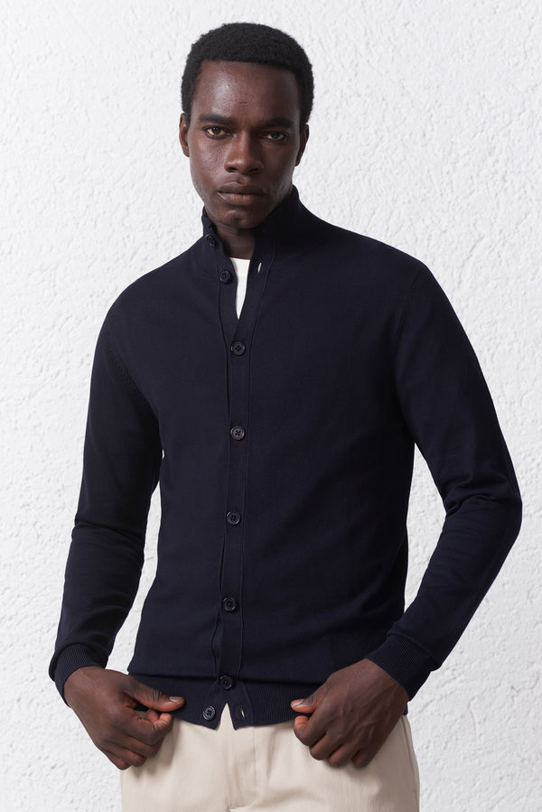 Herringbone pattern crewneck