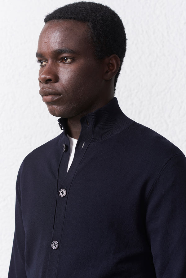 Herringbone pattern crewneck