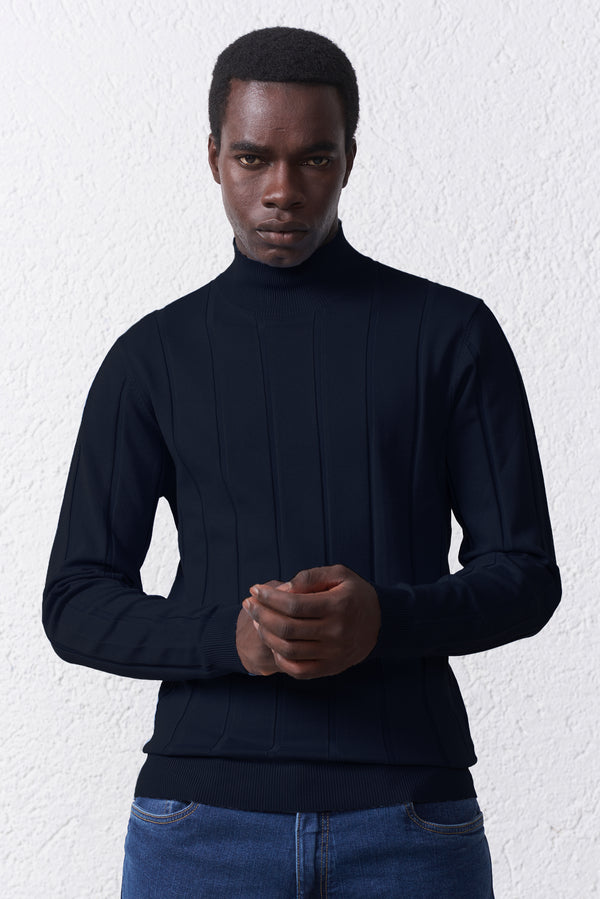 Maglia Mezzocollo  Rigata