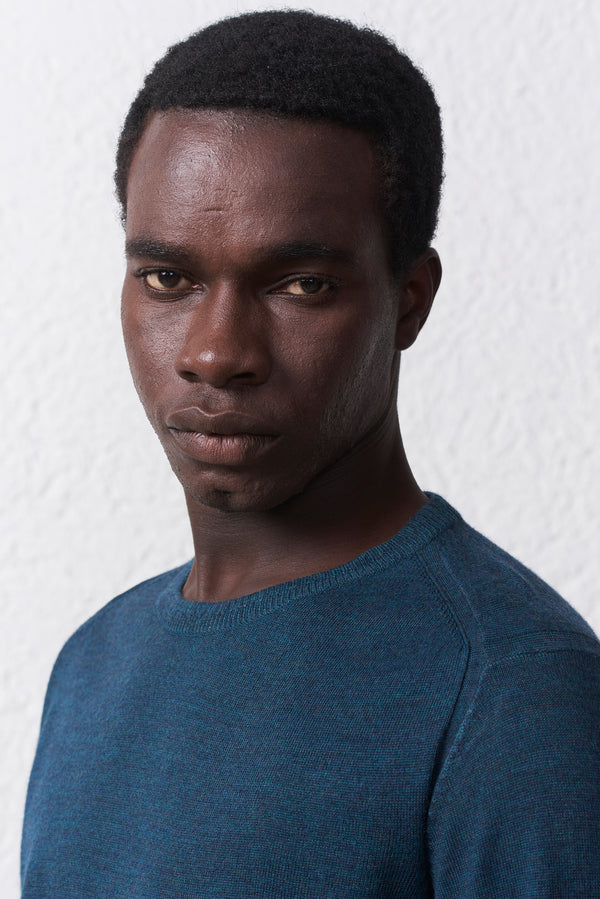 Maglia Girocollo Misto Lana Merinos