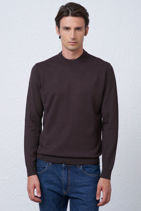 Maglia Girocollo Finezza 12 in Viscosa Uomo