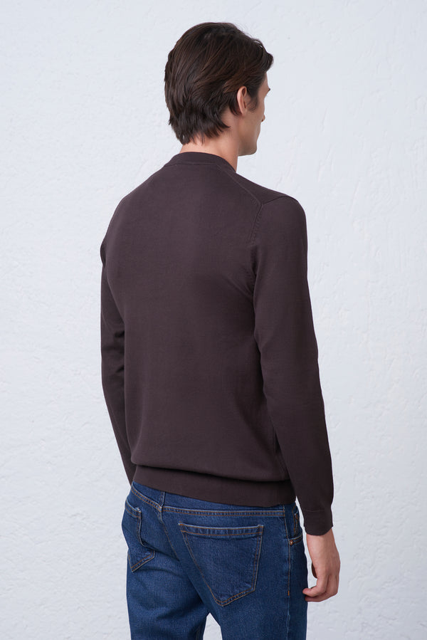 Maglia Girocollo Finezza 12 in Viscosa Uomo
