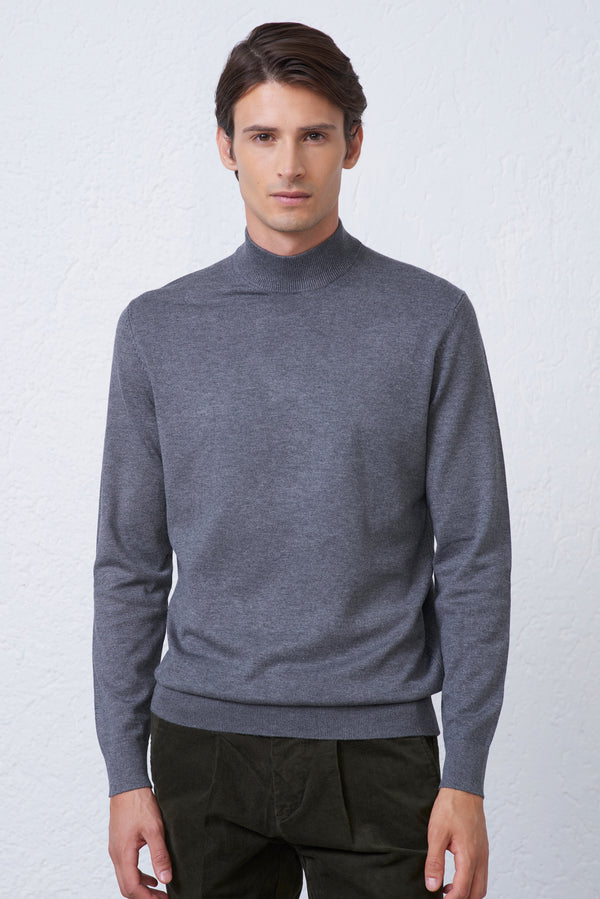 Maglia Lupetto in Viscosa