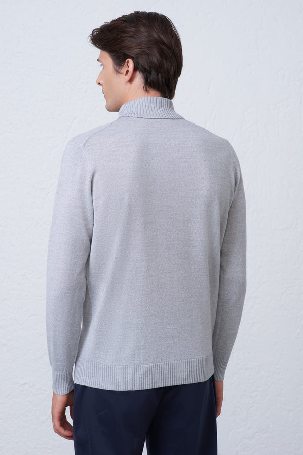 Maglia Collo Alto Merinos in misto Lana Merinos