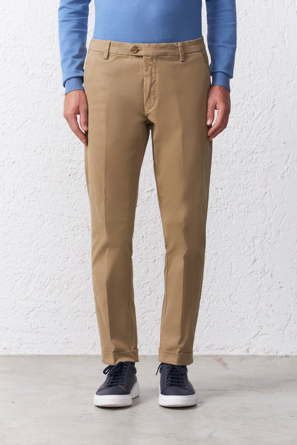 Pantalone Tasca America Raso di Cotone