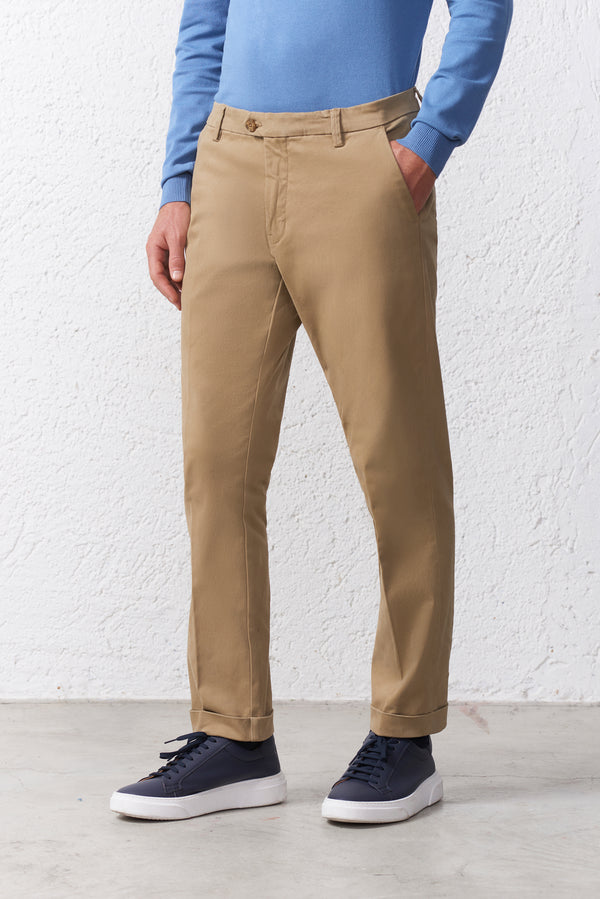 Pantalone Tasca America Raso di Cotone