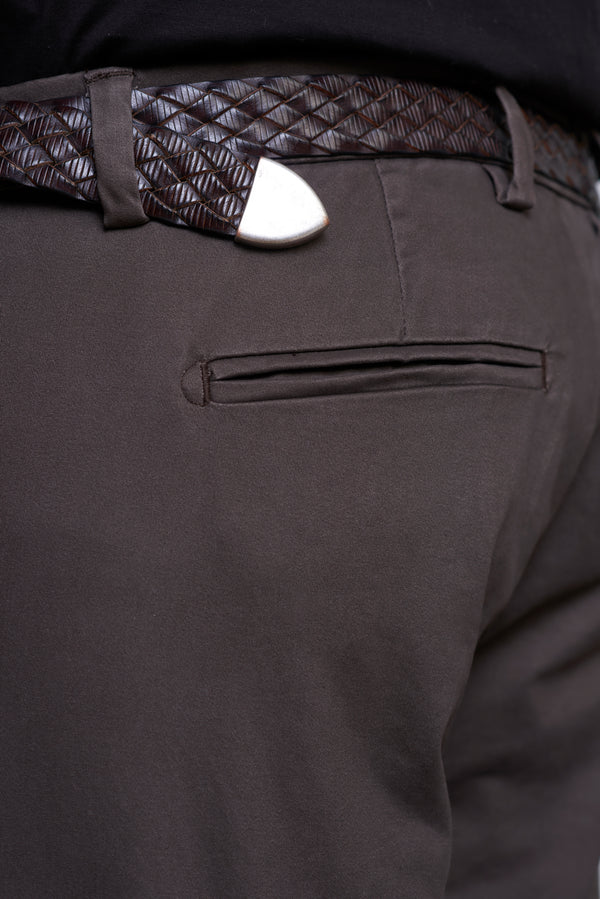 Pantalone in Raso di Cotone