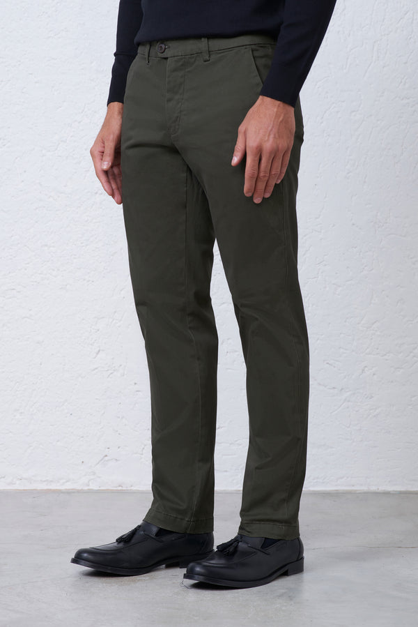 Pantalone in Raso di Cotone