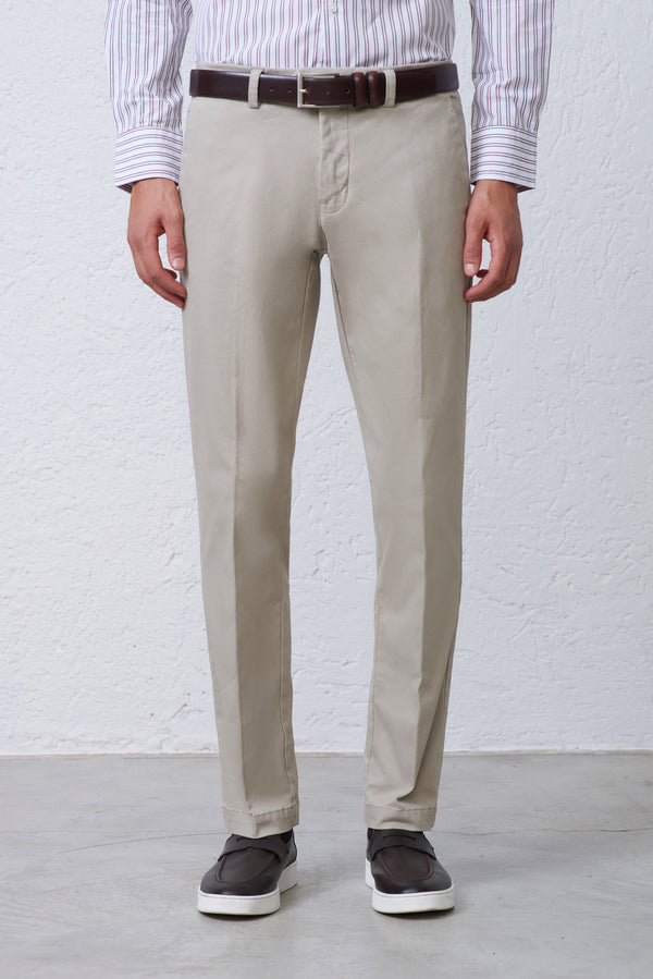 Pantalone in Raso di Cotone