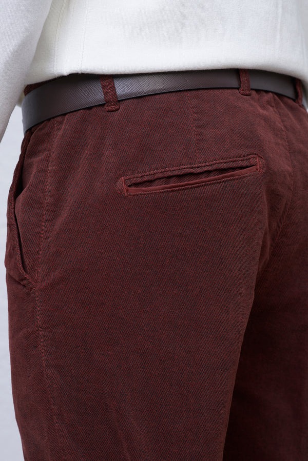 Pantalone Chino in Cotone Stretch