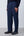 Pantalone  con Doppia Pince e Regolatori Laterali in Viscosa Stretch