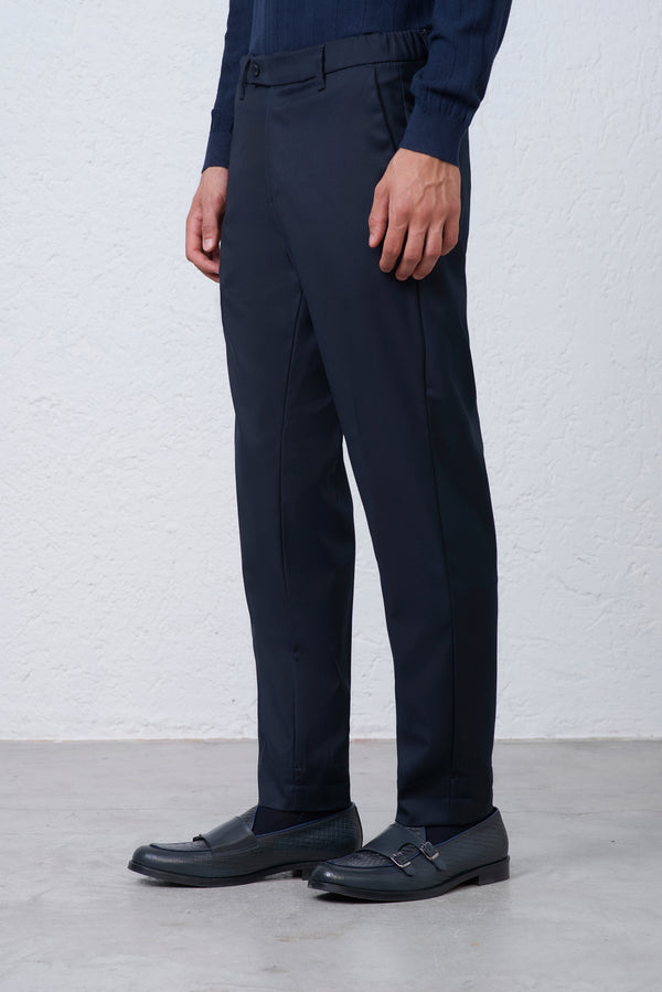 Pantalone  Comfort in Misto Viscosa Stretch
