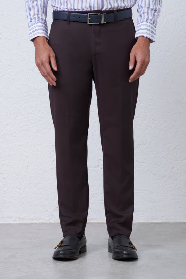 Pantalone  Comfort in Misto Viscosa Stretch