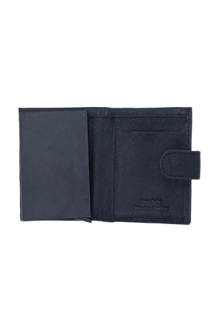 Portafoglio in Pelle con Portacarte Automatico