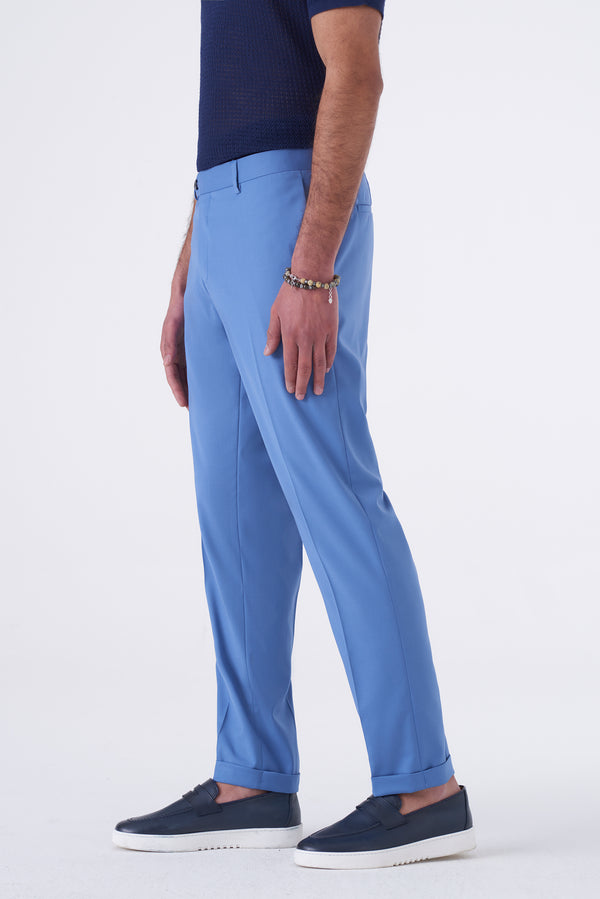 Classic solid color trousers