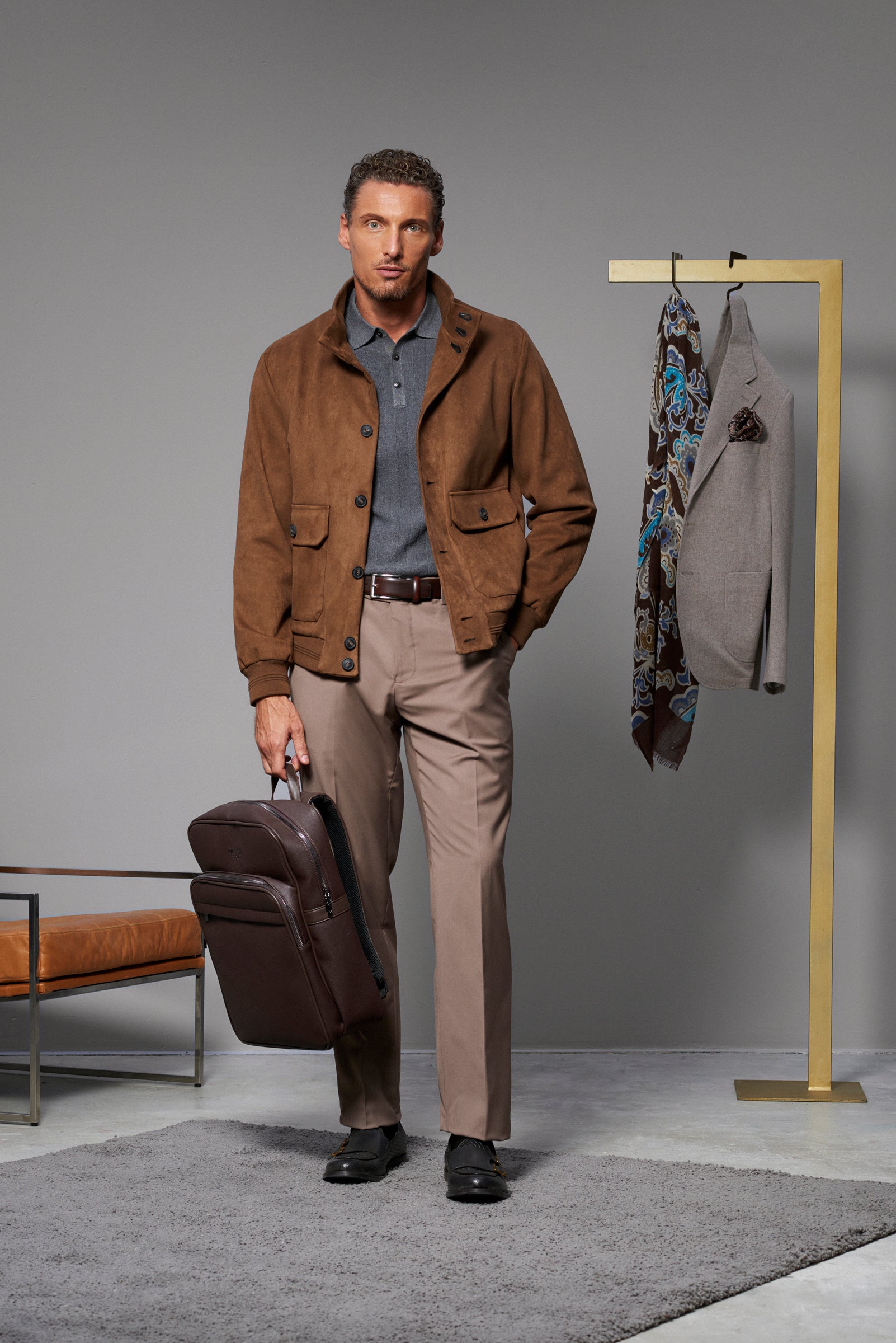 Look Il cappotto tabacco - capsule Terre di Tabacco Hitch Man