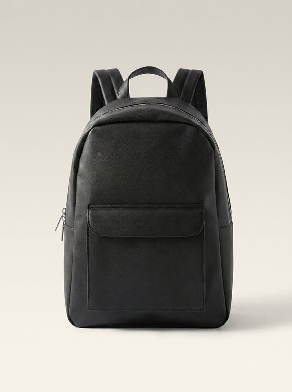 Zaino  in Eco Pelle con Tasca Frontale a Patta